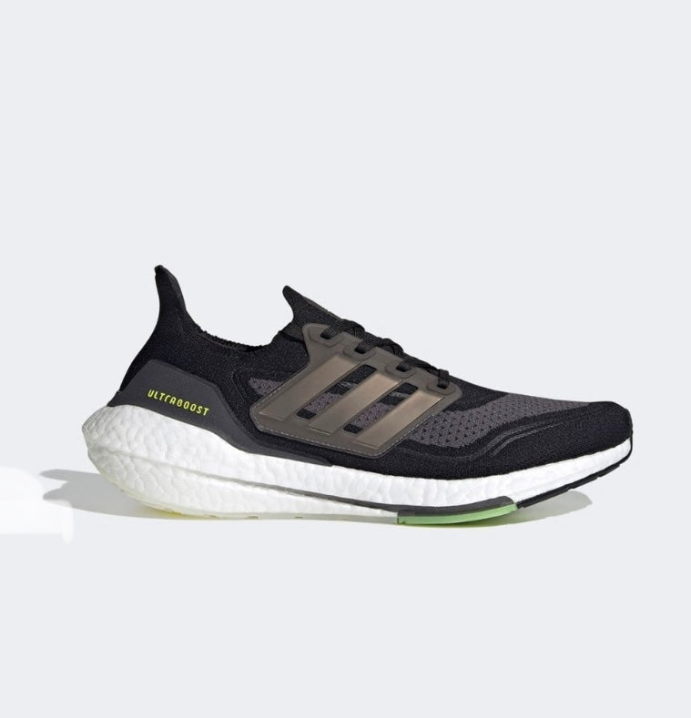 Adidas Ultraboost 21 - ‘Core Black/Solar Yellow’