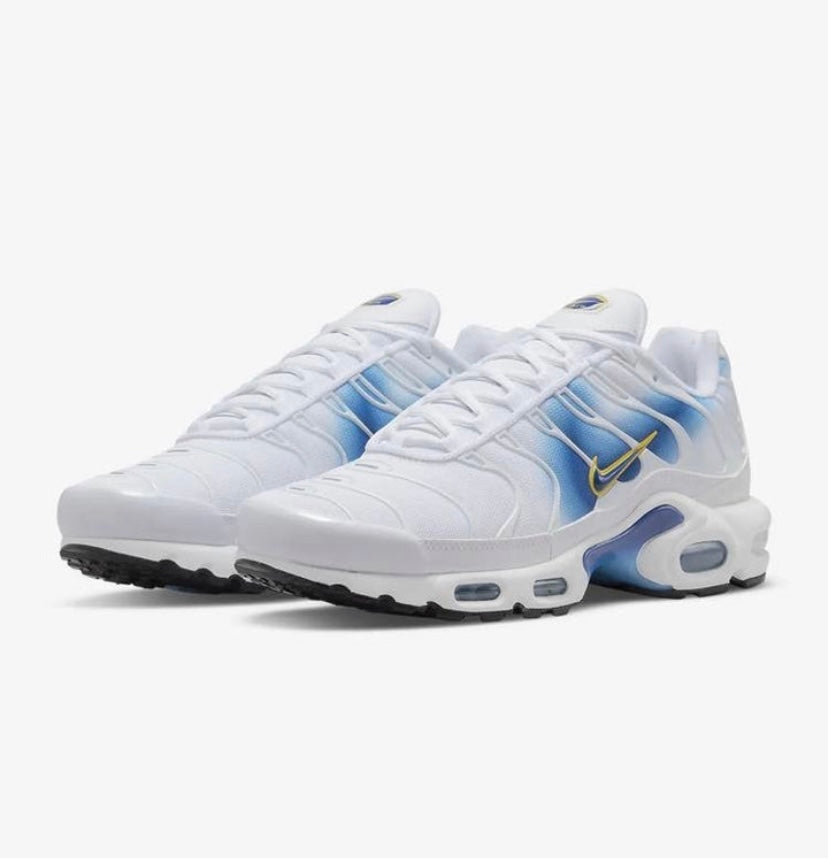 Nike Air Max Plus TN – ‘Spray Paint Swoosh White/Blue’